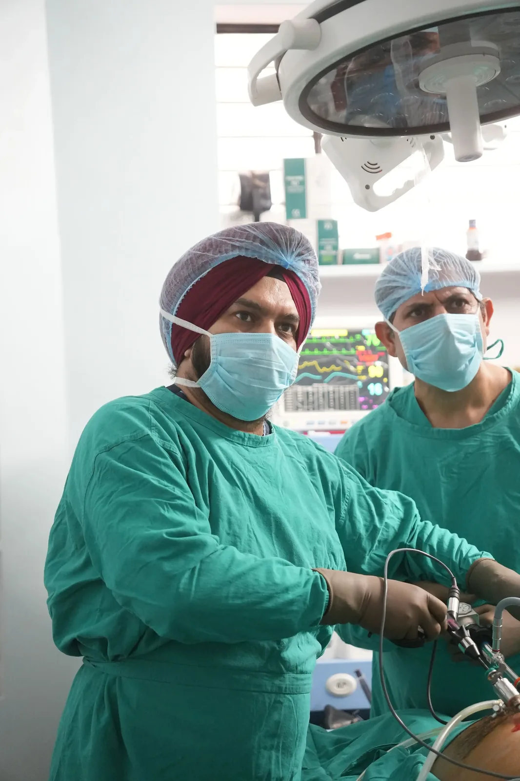 Surgery close-up